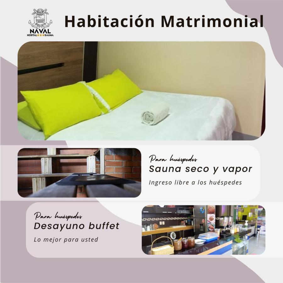 Hostal Naval Hotell La Paz Eksteriør bilde