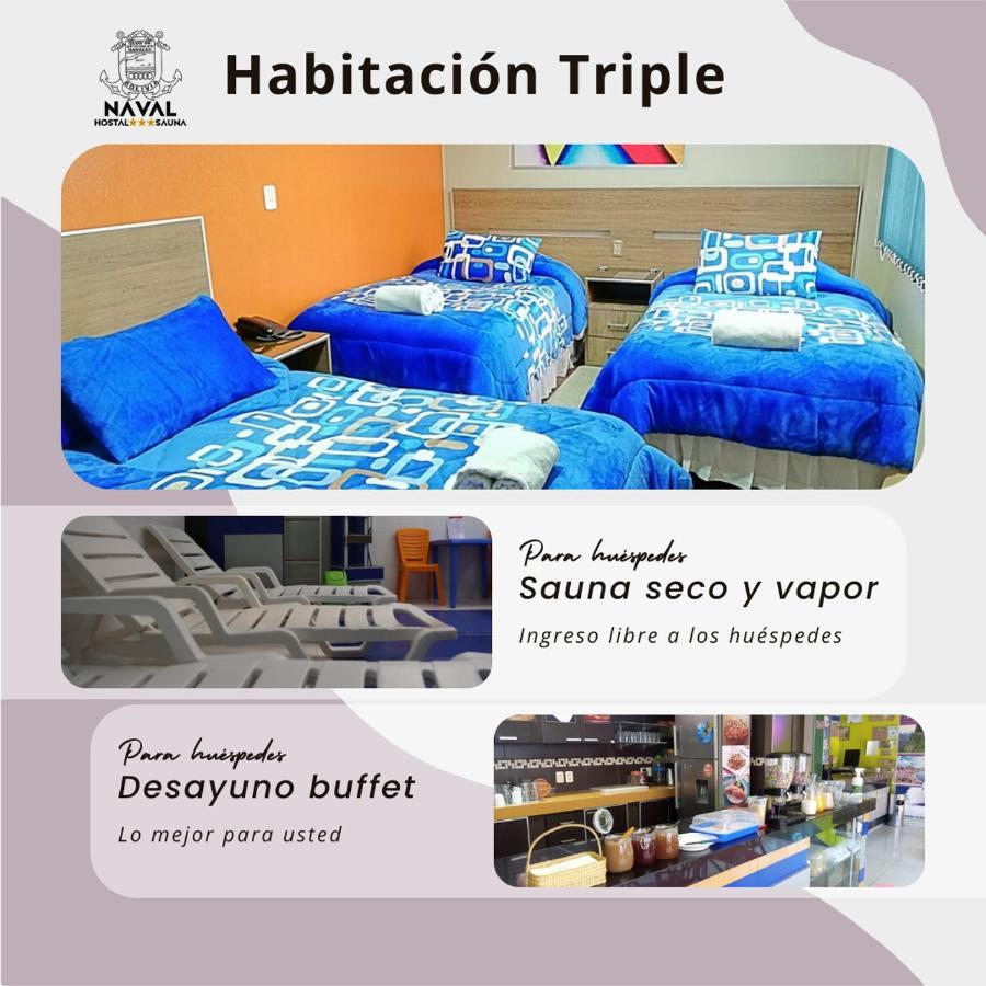 Hostal Naval Hotell La Paz Eksteriør bilde